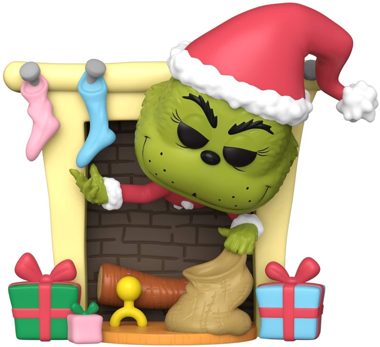 FUNKO POP! Deluxe: How the Grinch Stole Christmas - Grinch with Bag - COLLECTABLES - Multicolor