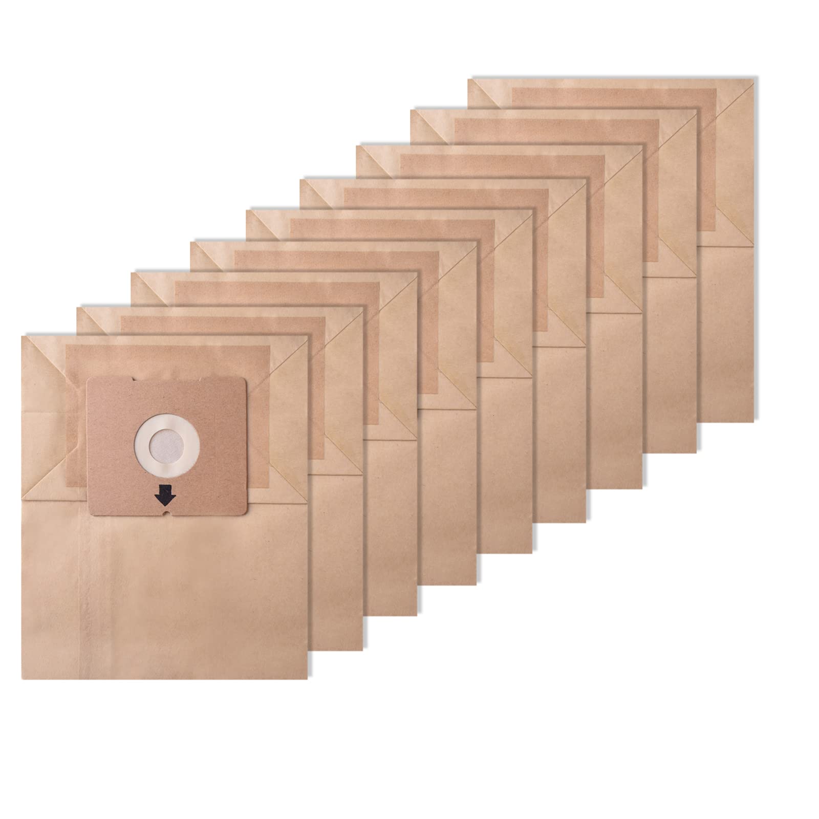 Left. EnviroCare - 20 Pack Pack Replacement Dust Bag for Zing Canister Vacuum Series #2138425, Bags Model 4122, 2154, 2154A, 1668,.