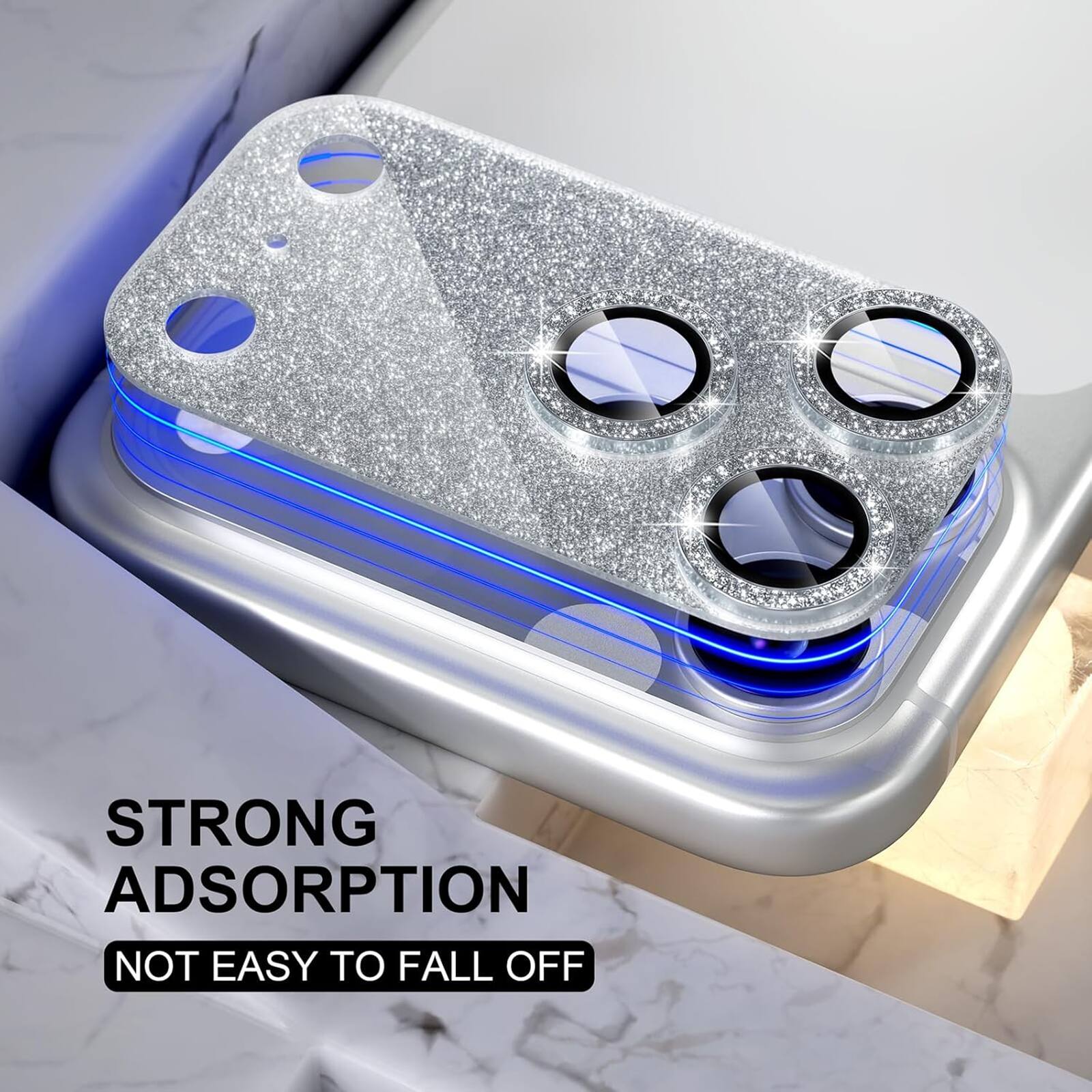 STRONG ADSORPTION  
NOT EASY TO FALL OFF