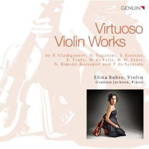 Elina Rubio - Virtuoso Violin Works   - COMPACT DISCS [CD]