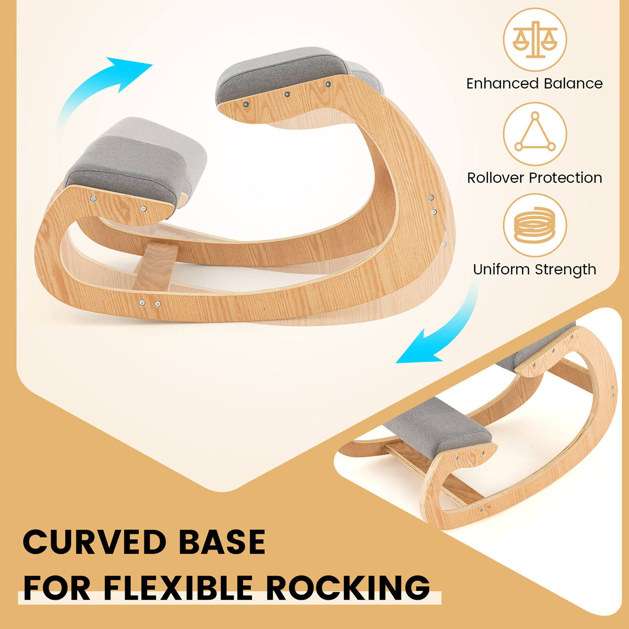 Enhanced Balance  
Rollover Protection  
Uniform Strength  

CURVED BASE FOR FLEXIBLE ROCKING