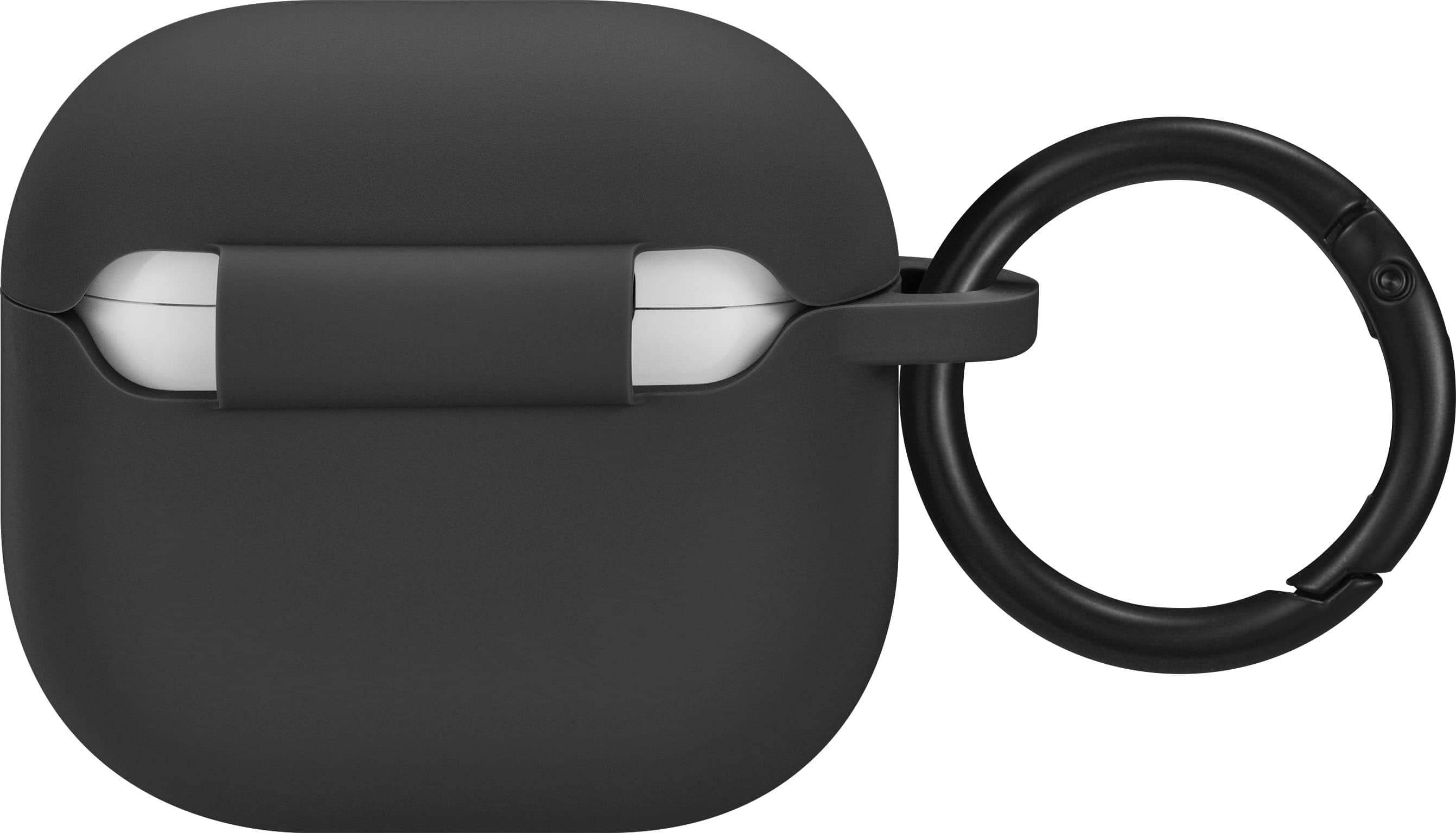 Alt View 13. Best Buy essentials™ - Case for Apple AirPods 4 and AirPods 4 with Active Noise Cancellation (ANC) - Black.