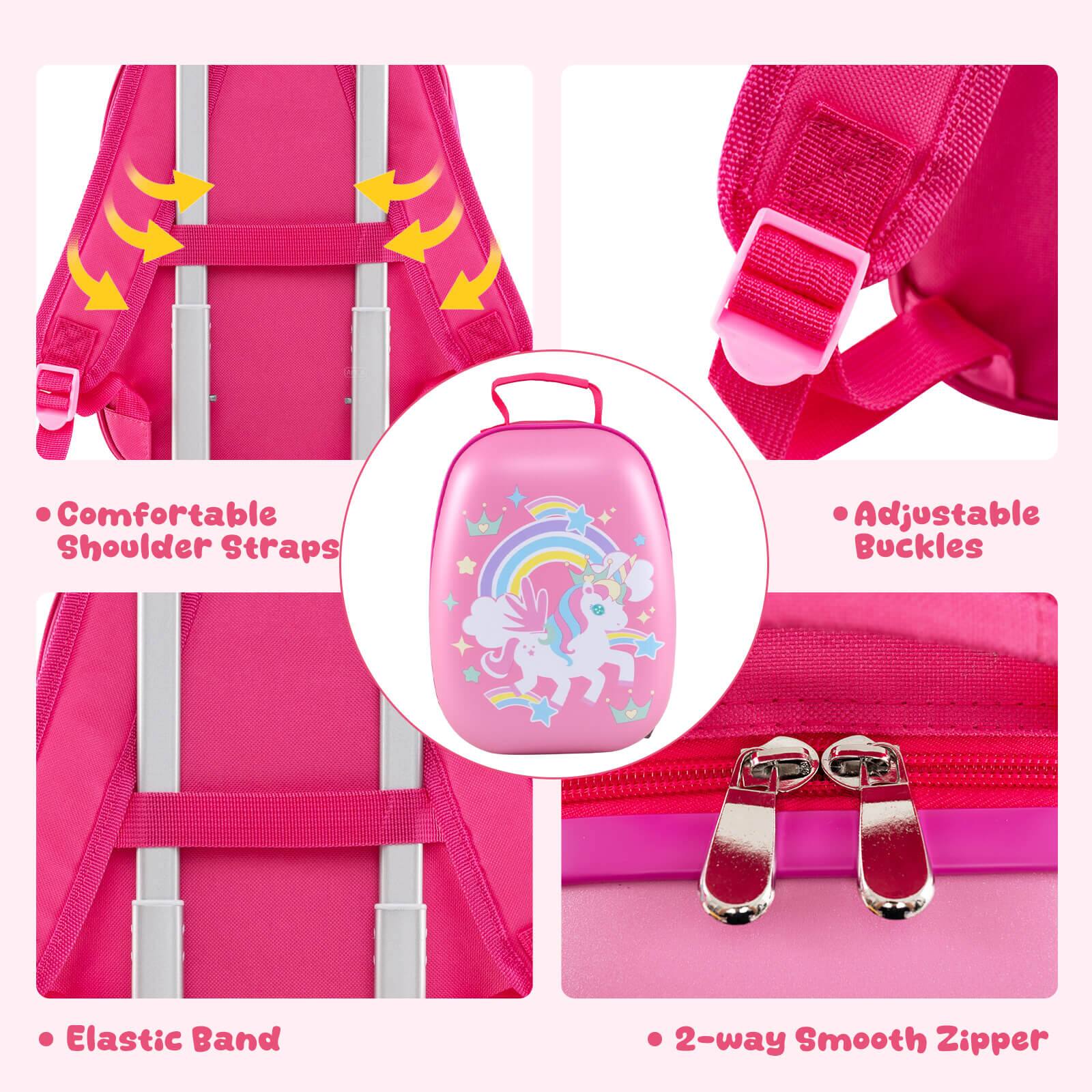 - Comfortable Shoulder Straps
- Adjustable Buckles
- Elastic Band
- 2-way Smooth Zipper