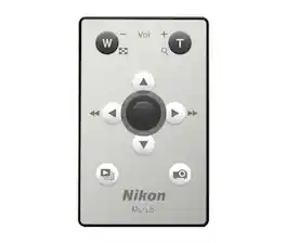 Nikon - ML-L5 Remote Control for Coolpix S1100pj Camera - Black