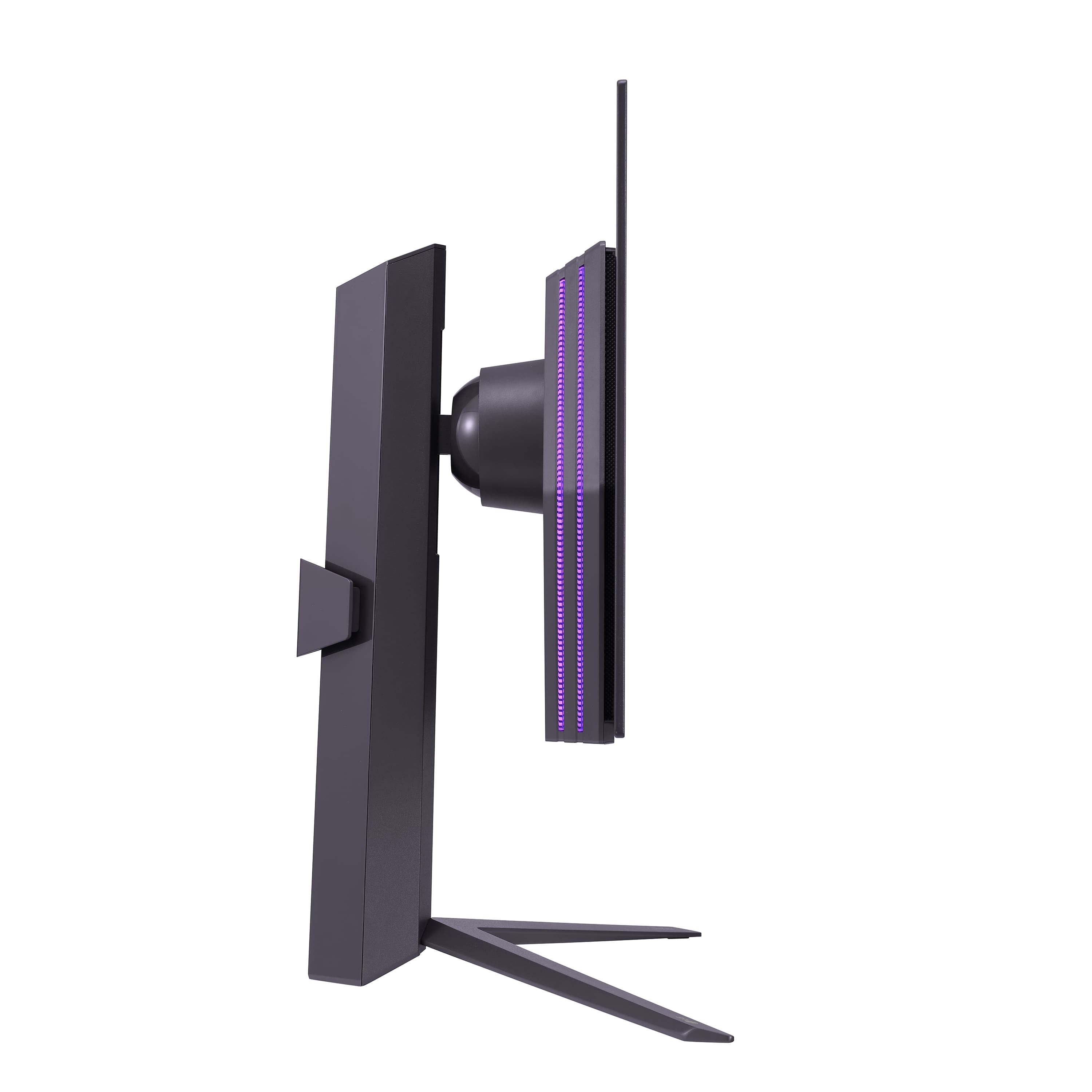 Alt View 6. LG - UltraGear 27" OLED QHD 240Hz 0.03ms FreeSync and NVIDIA G-SYNC Compatible Gaming Monitor with HDR400 - Black.