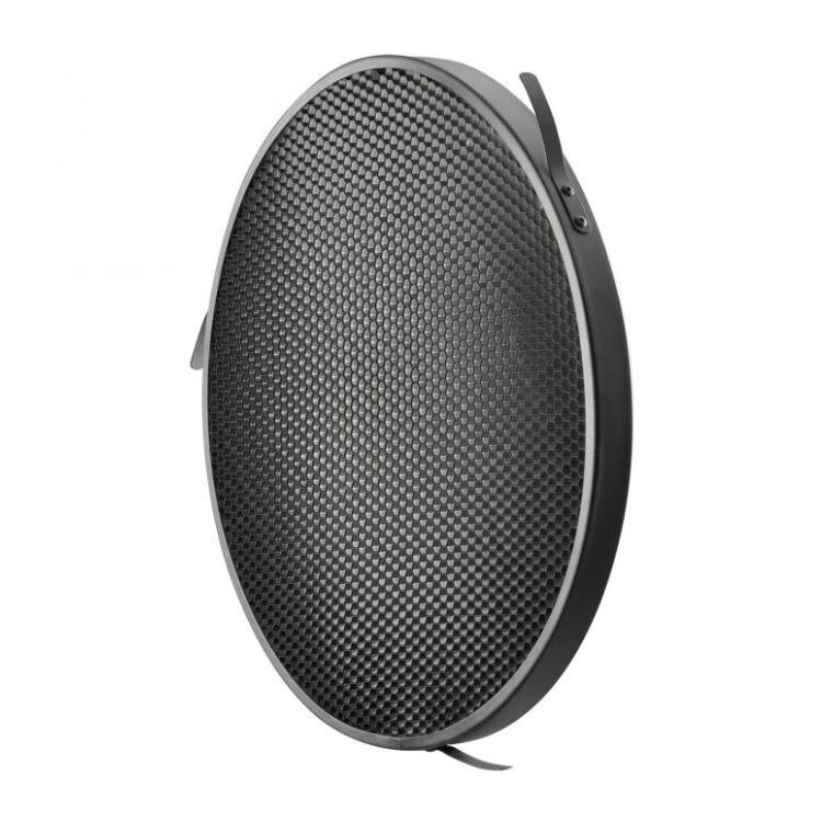 Left. Westcott - Westcott 45-Degree Deep Focus Reflector with Honeycomb Grids & Diffusion.
