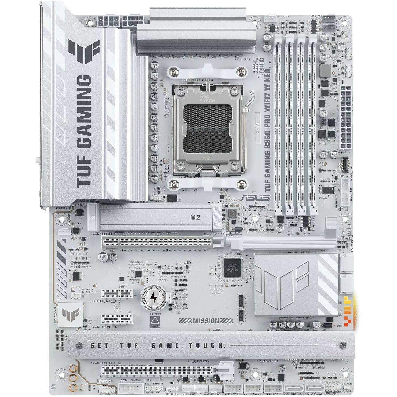 GAMING TUF B550-PRO WIFI7 SF15 B850-PRO GAMING TUF ASUS DA L0000 i POTEVISCO aunse TEXI(O4T TCIX14 U 4 NTTER M.2 ssi msu MISSION . GET TUF. GAME TOUGH. PLIERISENA V 23300E13 ............. - COM - SATASO.A SATAR.J