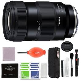 Tamron - 17-50mm f/4 Di III VXD Lens for Sony E Mount w/ Advance Accessories & Travel Bundle | AFA068S-700 - Black