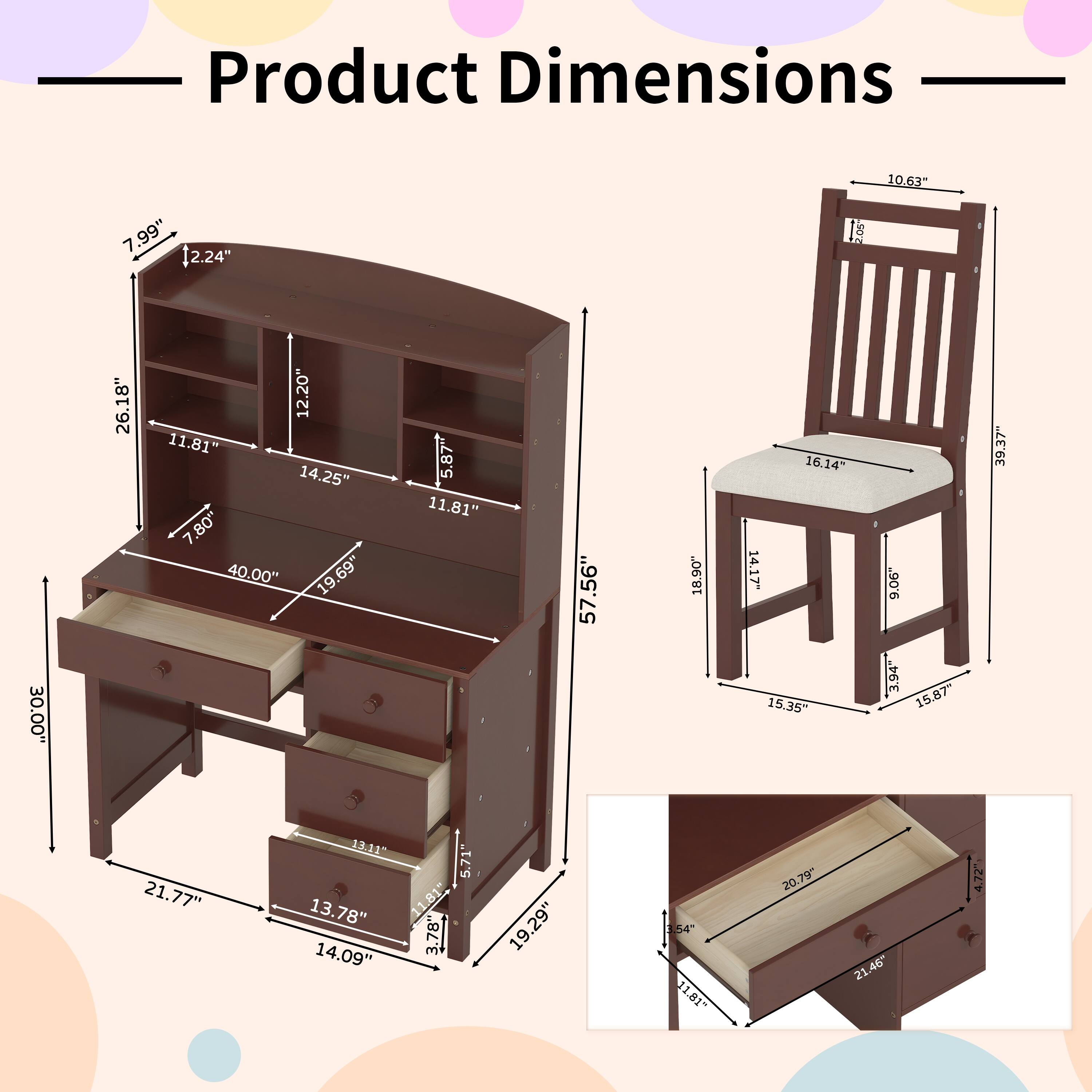 Product Dimensions

- 10.63"
- 7.99"
- 2.24"
- 3.05"
- 30.00"
- 26.18"
- 12.20"
- 11.81"
- 14.25"
- 7.80"
- 40.00"
- 19.69"
- 5.87"
- 11.81"
- 57.56"
- 18.90"
- 16.14"
- 14.17"
- 15.35"
- 9.06"
- 3.94"
- 15.87"
- 39.37"
- 21.77"
- 388m
- 5.71"
- 11.81"
- 81"
- 13.78"
- 14.09"
- 3.78"
- 19.29"
- 154"
- 11