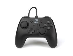 PowerA - Wired Controller for Nintendo Switch - Black - Front_Zoom