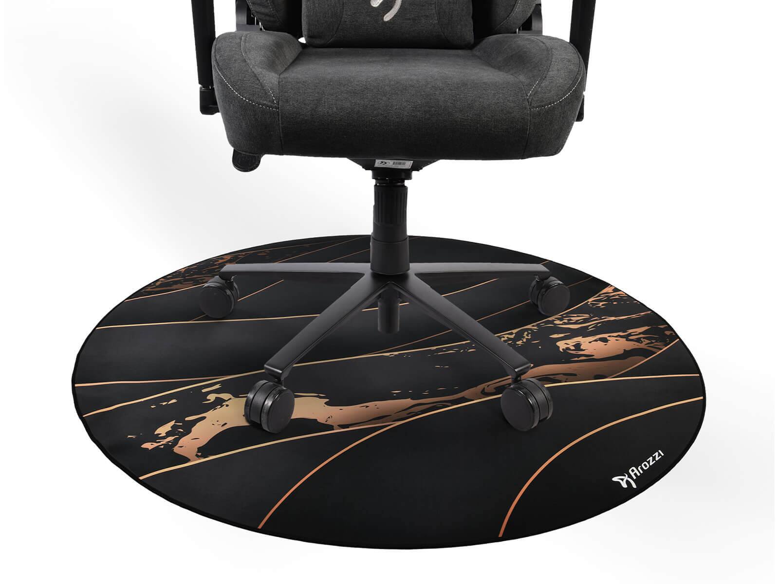 Alt View 12. Arozzi - Zona Floor Pad - Black Gold.