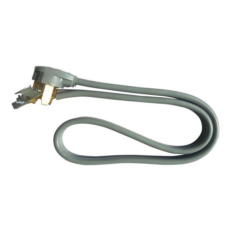 Front. ProjeX - 10/3 SRDT 4 ft. L Range Cord - Gray.