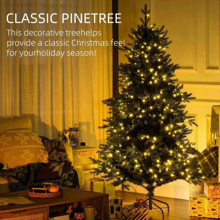CLASSIC PINETREE  
This decorative tree helps provide a classic Christmas feel for your holiday season!