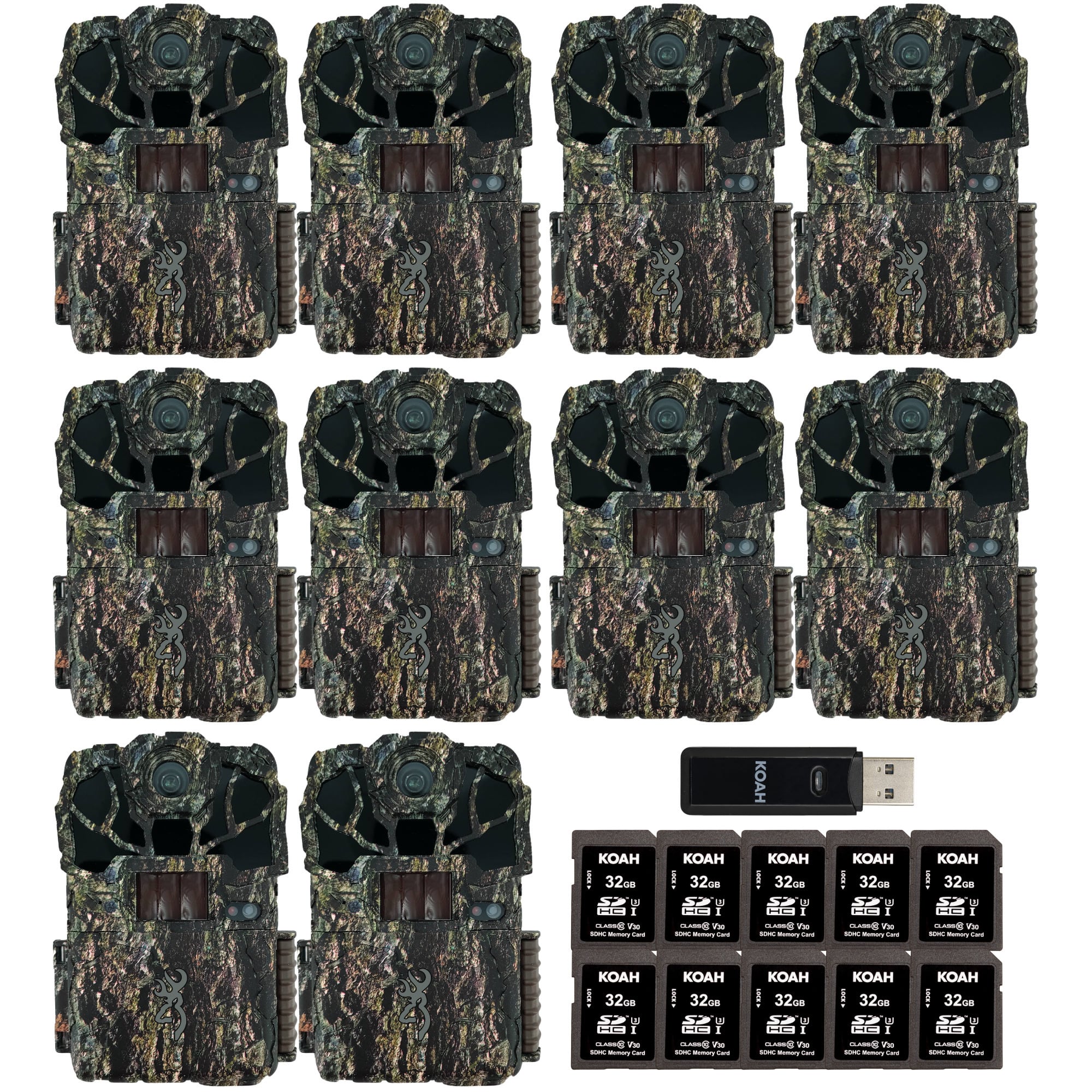 Browning Trail Cameras - Browning Spec Ops Elite HP5 Ultra 46MP 1440p Trail Camera Bundle (10 Pack) price history on PriceWatchPro