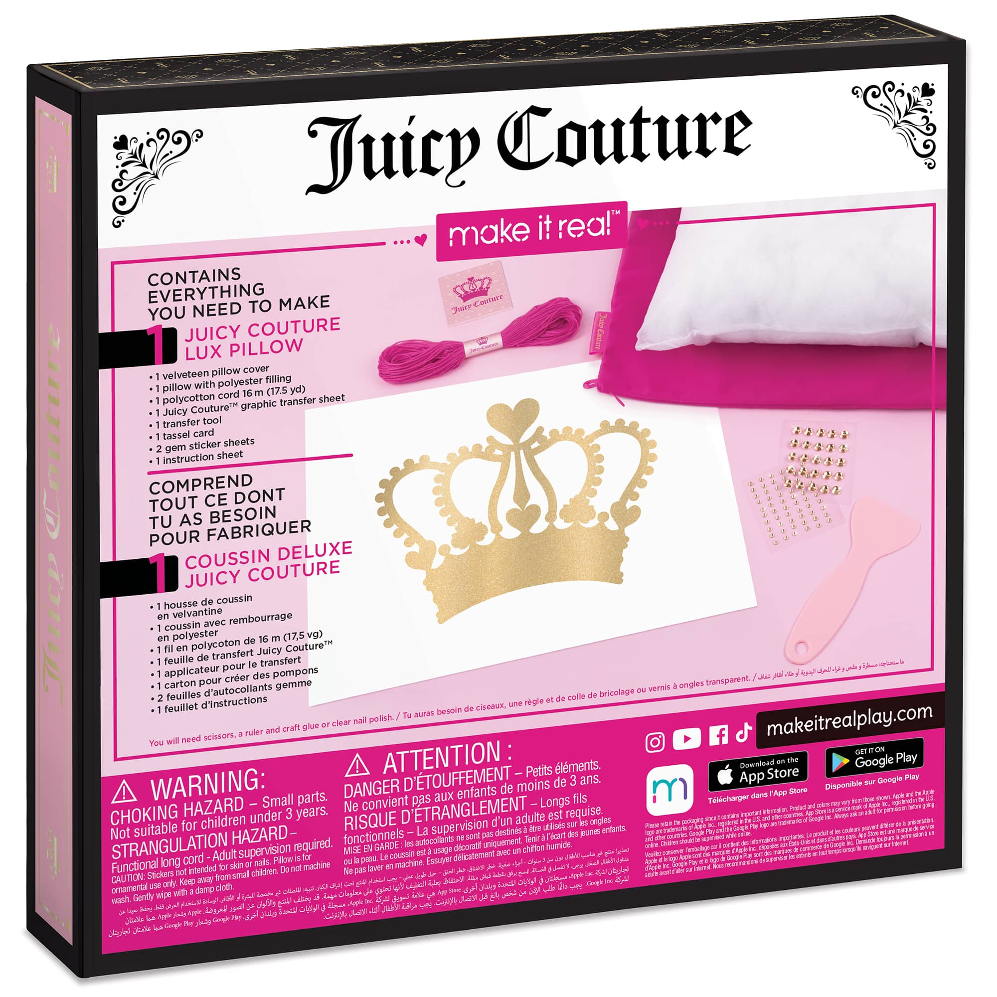 Make It Real Juicy Couture Pillow G0695929044640 - Best Buy