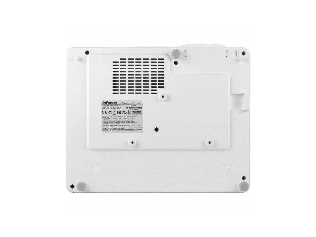 InFocus DLP Projector P535

Model: P535

Made in China

CE FCC EAC

HDMI

UK HOMI CERC EAC