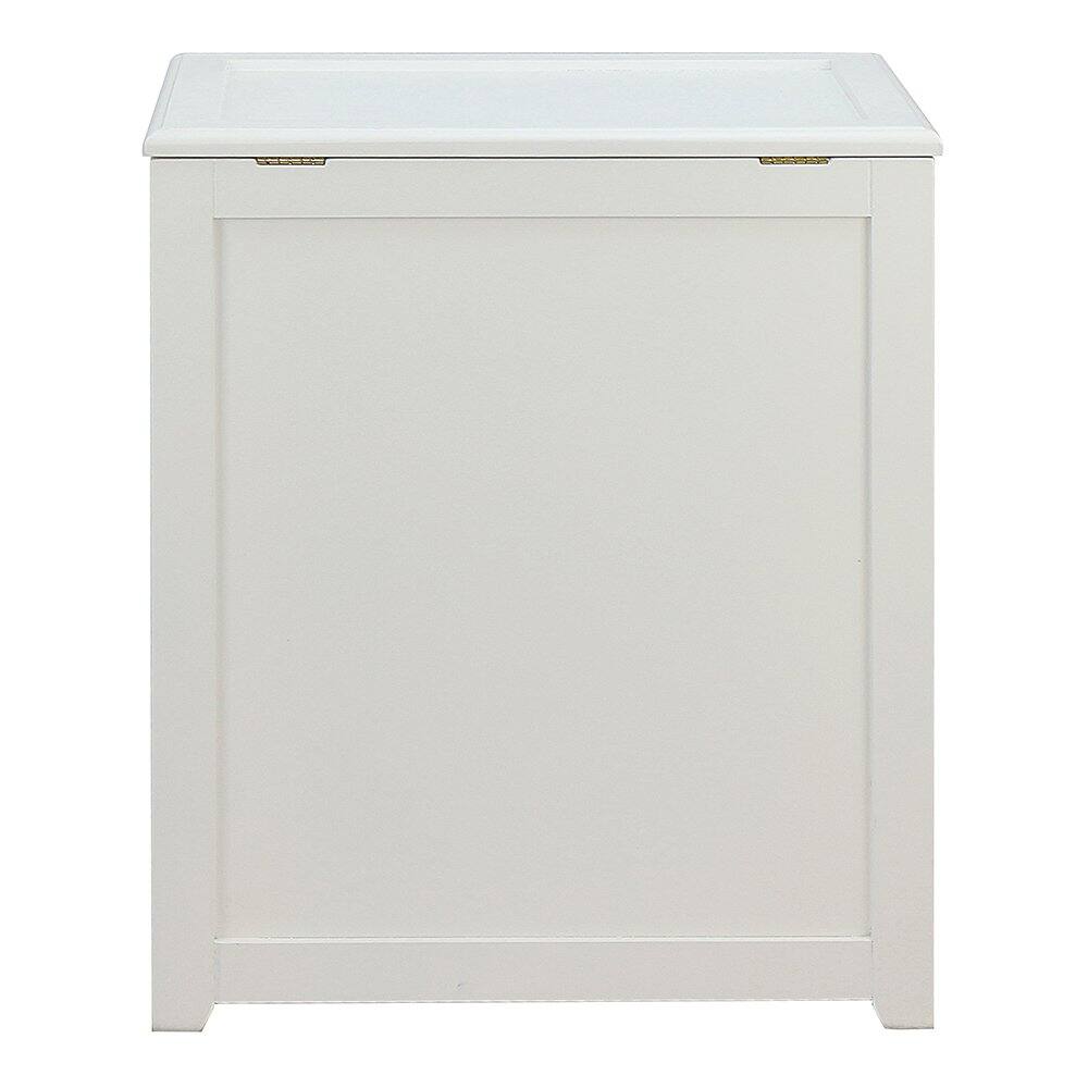 Alt View 5. JETRANSPORT - Rh5513white Storage Laundry Hamper White Hand grips on both sides for easy carryingStores various items such - Default.