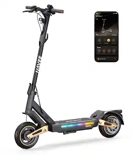 NAVEE - ST3 Pro Electric Scooter w/46.6 miles Max Operating Range & 24.9 mph Max Speed - Black