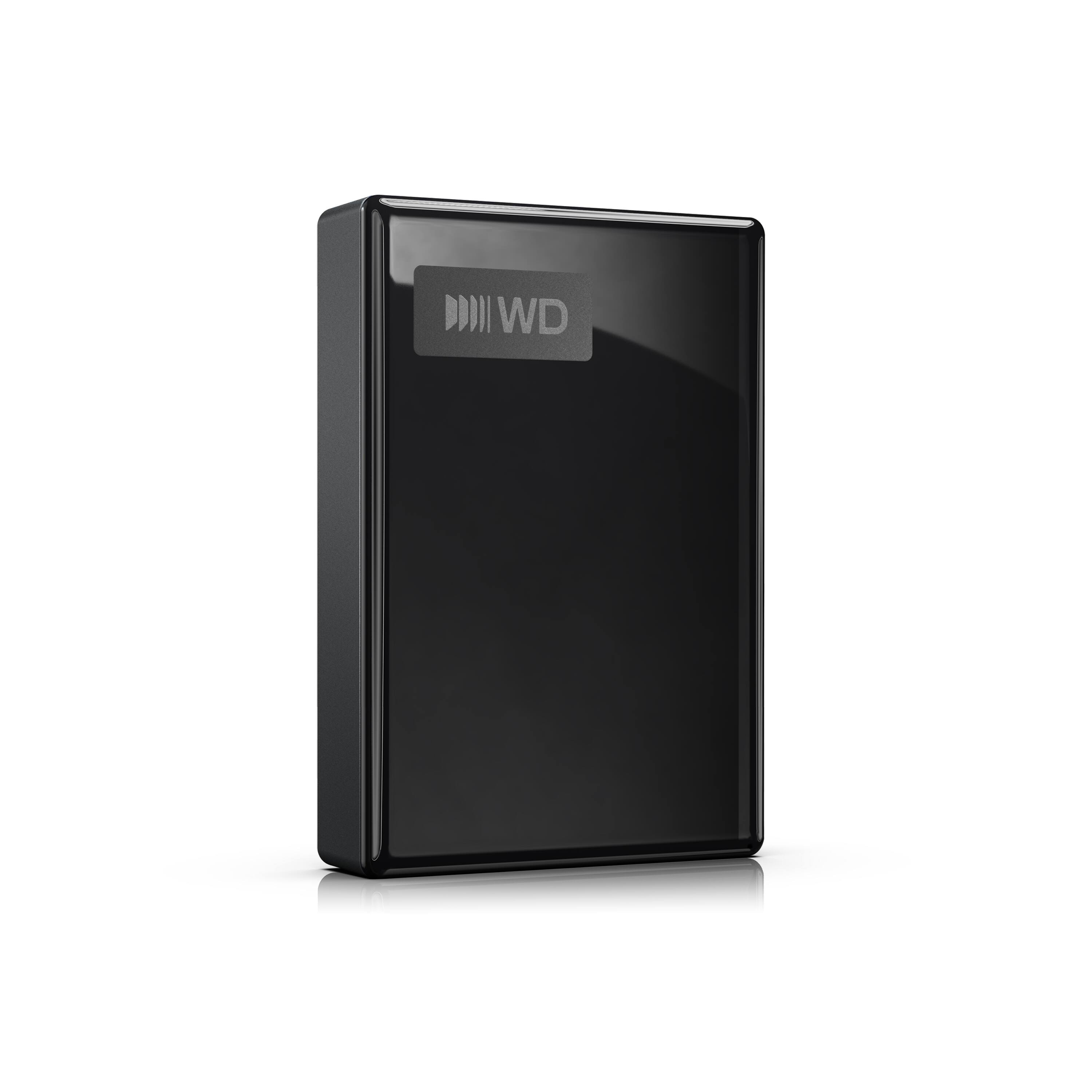 Left. WD - 5TB WD My Passport Portable Hard Drive - Black.