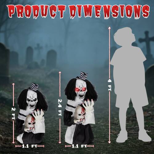 PRODUCT DIMENSIONS  
2 FT  
2.4 FT  
1.1 FT  
1.1 FT