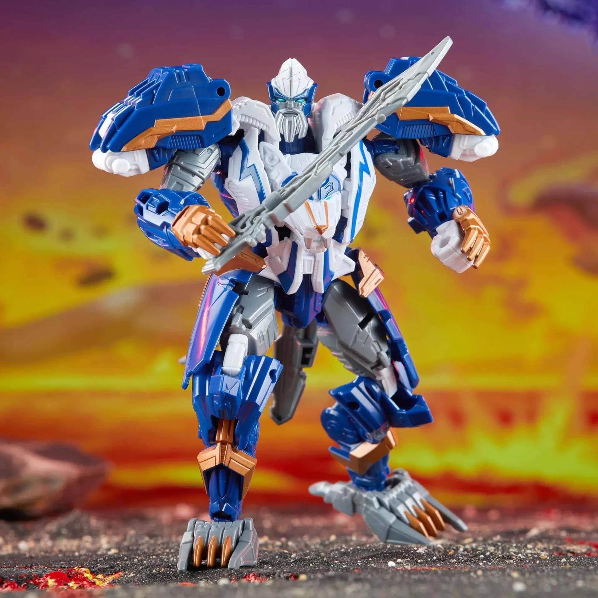 Alt View 3. Transformers - Transformers Legacy United Voyager Class Prime Universe Thundertron, 7-Inch - Multicolor.