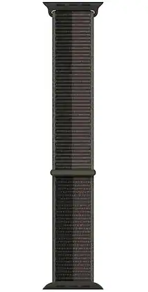Apple - Watch Band - Sport Loop (45mm) - Tornado/Gray - Regular - Brown