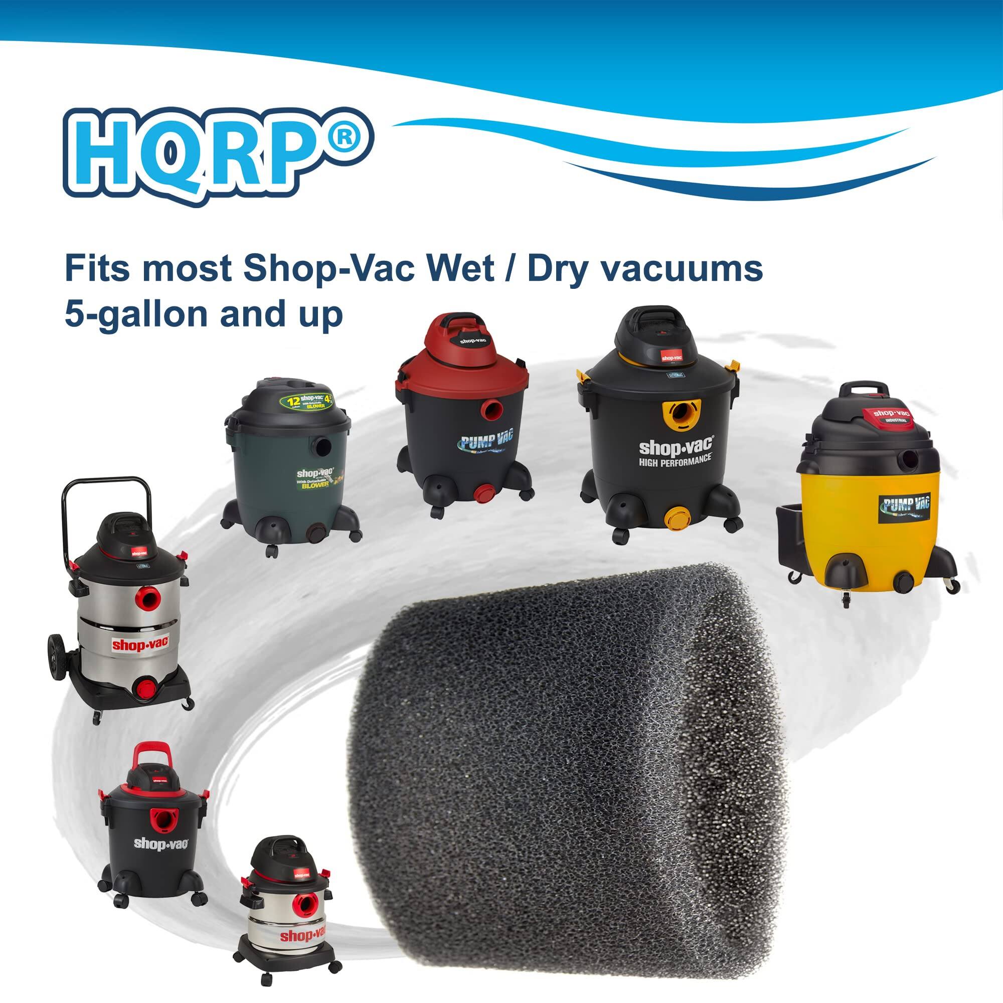 HQRP Fits most Shop-Vac Wet / Dry vacuums 5-gallon and up