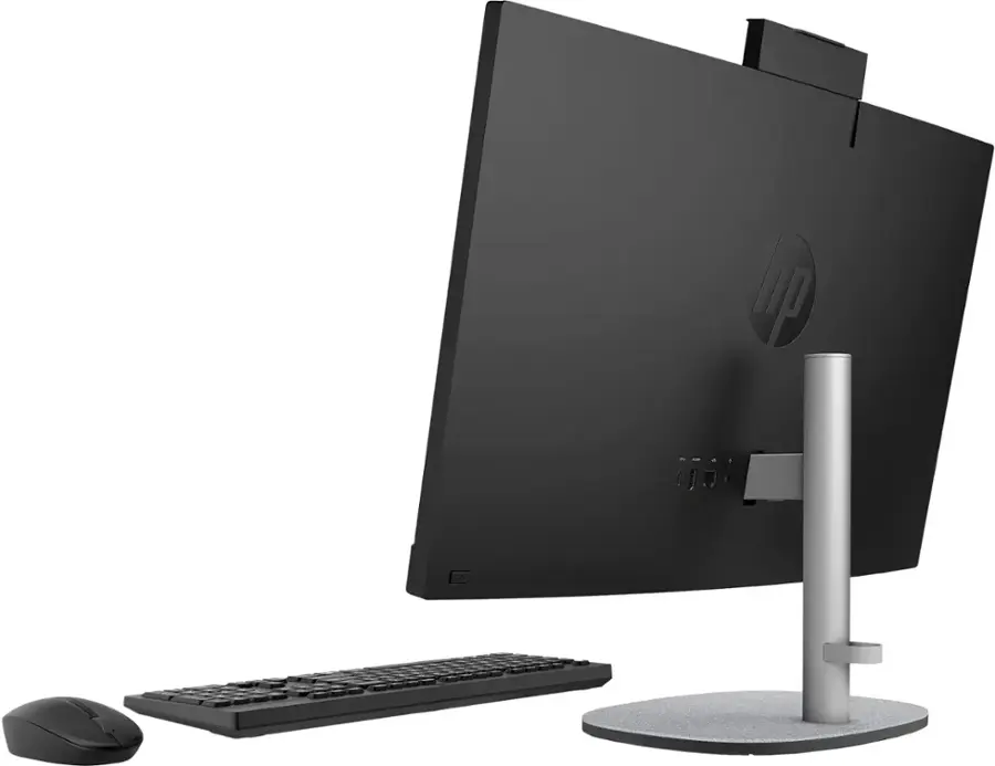 Alt View 5. HP - Copilot+ PC 24" Full HD Touch-Screen All-in-One with Adjustable Height - AMD Ryzen AI 5 - 16GB DDR5 Memory - 512GB SSD - Jet Black.