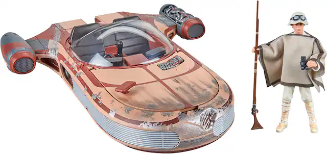 Front. Star Wars - The Vintage Collection Landspeeder Vehicle.