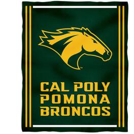 Vive La Fete - Cal Poly Pomona Broncos 36'' x 48'' Children's Mascot Plush Blanket - Multicolor