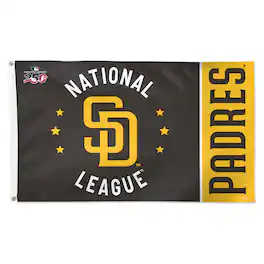 WinCraft - San Diego Padres 3' x 5' One-Sided America 250 Deluxe Flag - Multicolor