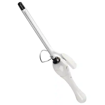Front. Cluzine - Thin Barrel Curling Iron, Multiple Diameters, 200°C Max, Anti-Scald & Auto-Off for Tight Curls.