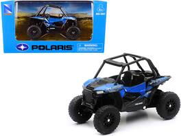 Polaris RZR XP Turbo DOHC Mini ATV Diecast Model by New Ray - Blue and Black