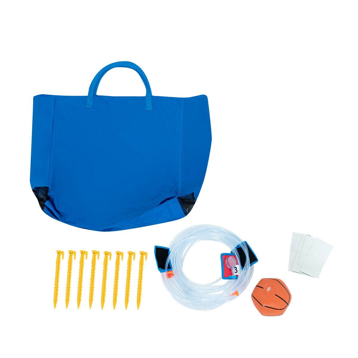 Alt View 7. Gymax - Gymax Kids Gift Inflatable Water Slide Park Bounce House w/480W Blower.