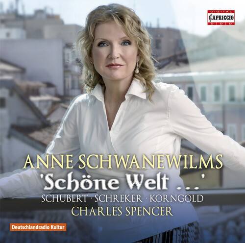 Sure, here is the corrected and grouped text:

---

**DIGITAL CAPRICCIO G002**

**ANNE SCHWANEWILMS**

**'Schöne Welt ...'**

**SCHUBERT - SCHREKER - KORNGOLD**

**CHARLES SPENCER**

**Deutschlandradio Kultur**

---

**DIGITAL CAPRICCIO**

**G002**

**ANNE SCHWANEWILMS**

**'Schöne Welt ...'**

**SCHUBERT - SCHREKER - KORNGOLD**

**CHARLES SPENCER**

**Deutschlandradio Kultur**