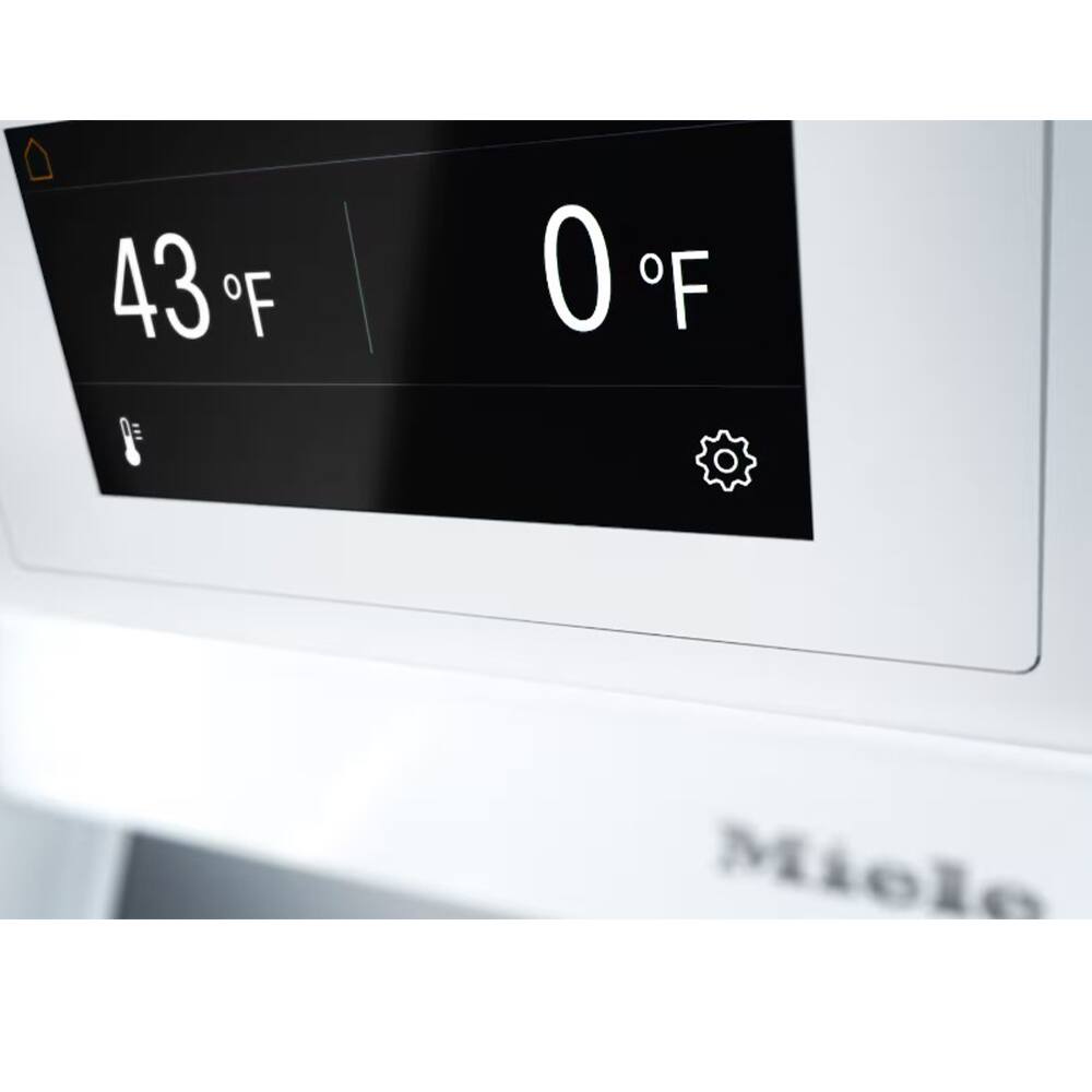 Angle. Miele - F 2802 Vi - Custom Panel Ready.