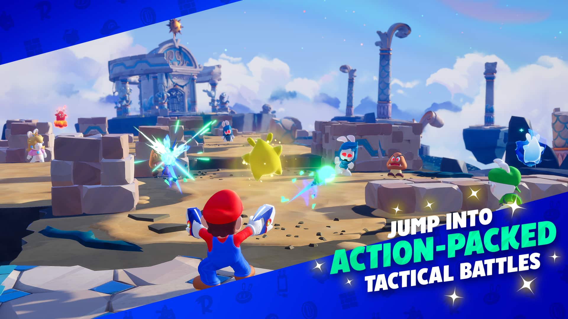 Jump into action-packed tactical battles.