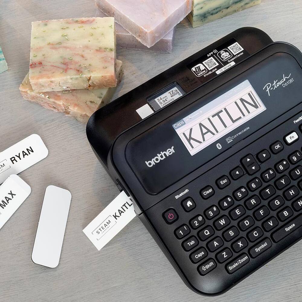 RYAN M  
Fas MAX  
APP GO  
Gte Support/Denter  
EL boother nottntbLabel Petouch  
D6108T  
TEO 24mm .94" LAMINATED  
KAITLIN  
Feedl Caps PC Connectable  
Fn  
OK brother  
4 I 9 * Y 8 & U 7 Esc E Y 6 Clear % T H Bluetooth $ 5 C 4 R G N  
KAITL # 3 E F @ 2 W D V  
STEAM 1 E Q S C Space Tab A X Symbol Caps Z  
Scale/Zoom Zoom Shift Scale