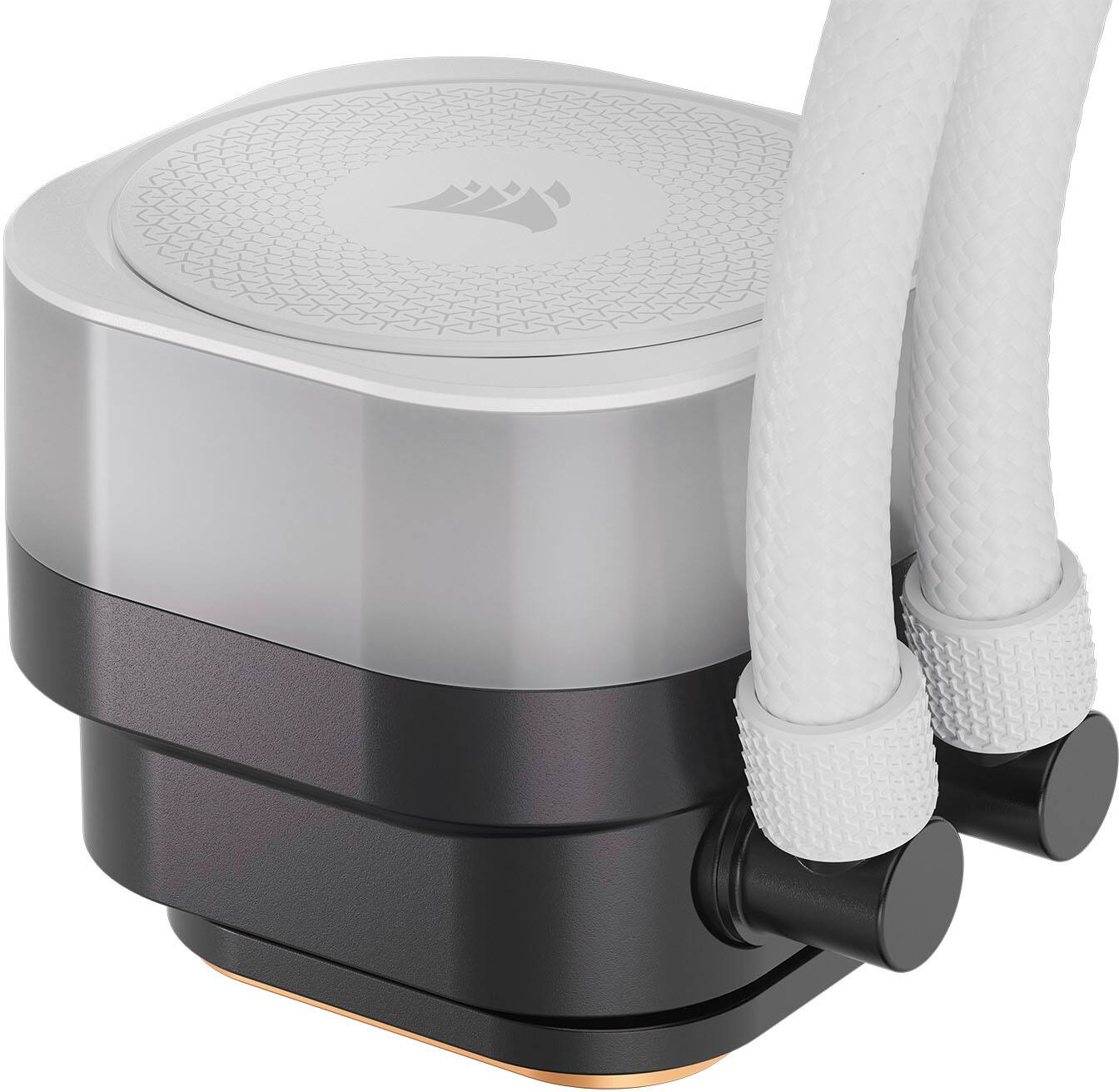 Alt View 24. CORSAIR - iCUE LINK TITAN 360 RX Liquid CPU Cooler with RGB Lighting - White.