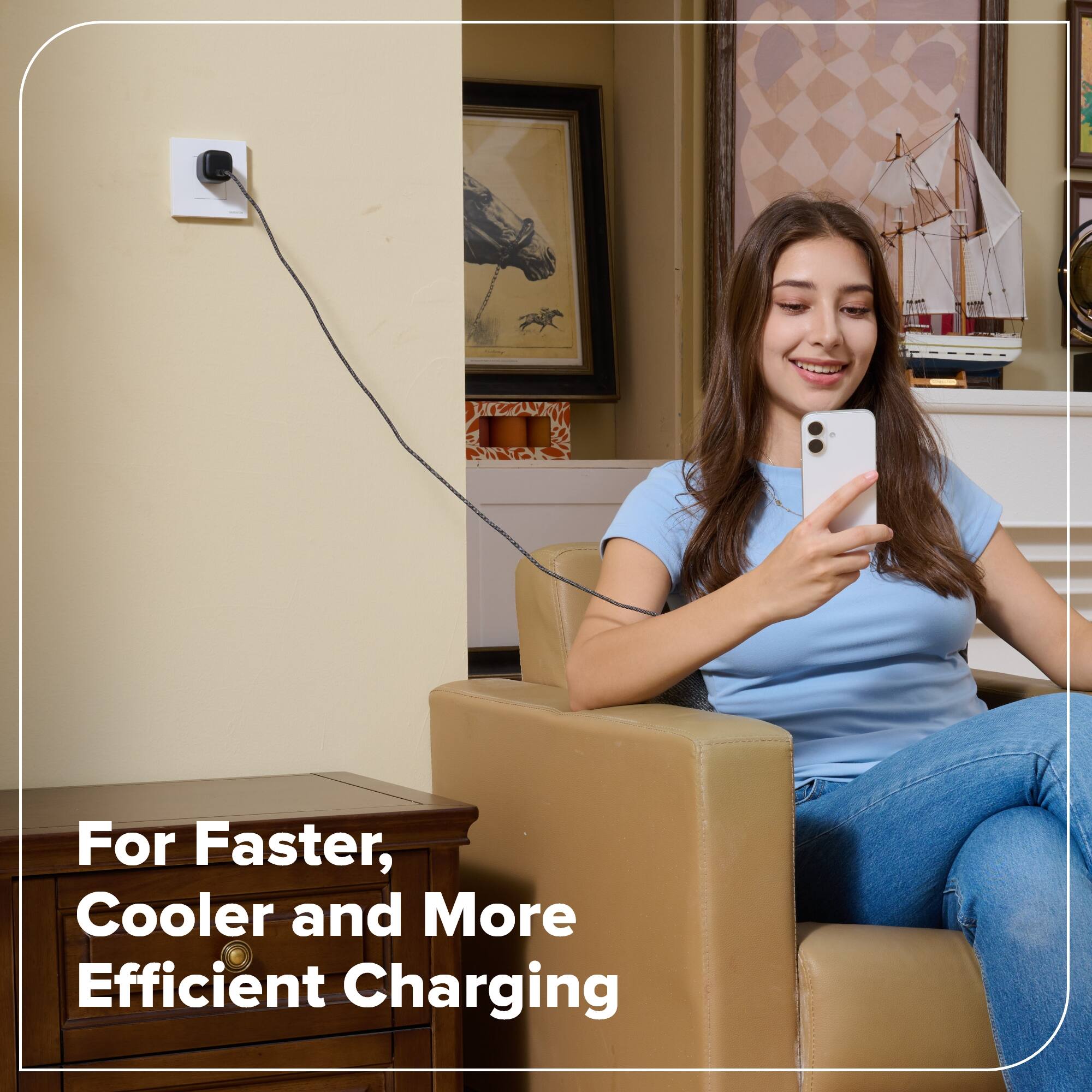 For Faster, Cooler and More Efficient Charging