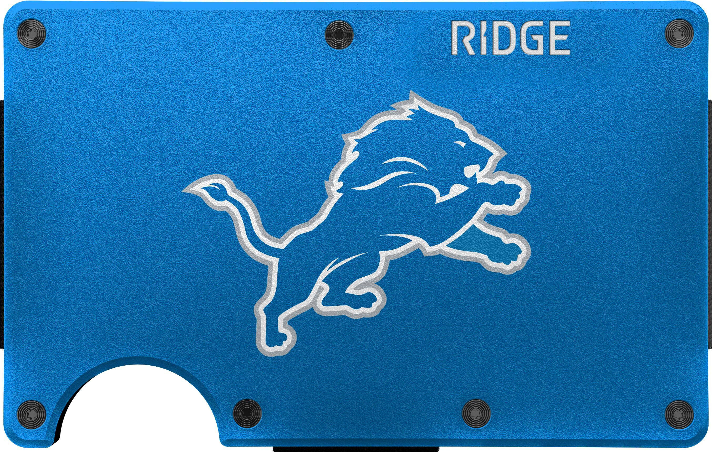 Front. The Ridge Wallet - NFL Wallet Detroit Lions - Blue.