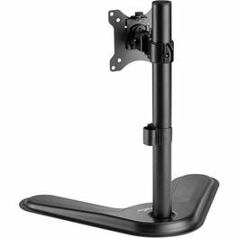 Rocstor - ErgoReach Mounting Pole for Monitor - Landscape/Portrait - Height Adjustable - 1 Display(s) Supported - Black