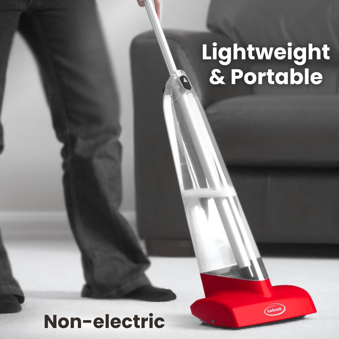 Lightweight & Portable
Non-electric
Ewbank