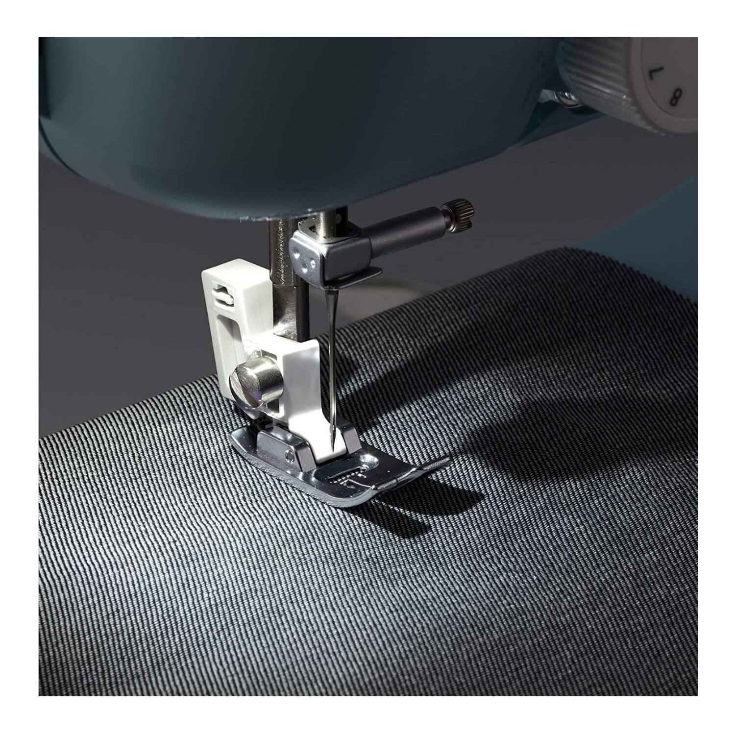 Back. Brother - Brother RLX3817A 17-Stitch Sewing Machine (Blue, Refurbished).