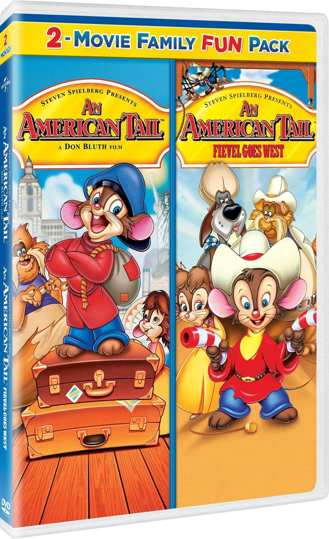 Angle. An American Tail/An American Tail - Fievel Goes West (DVD Double Feature) [DVD].