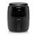 Angle. Chefman - Chefman Family Size 5 Qt. Digital Air Fryer with 4 Cooking Presets - Black.
