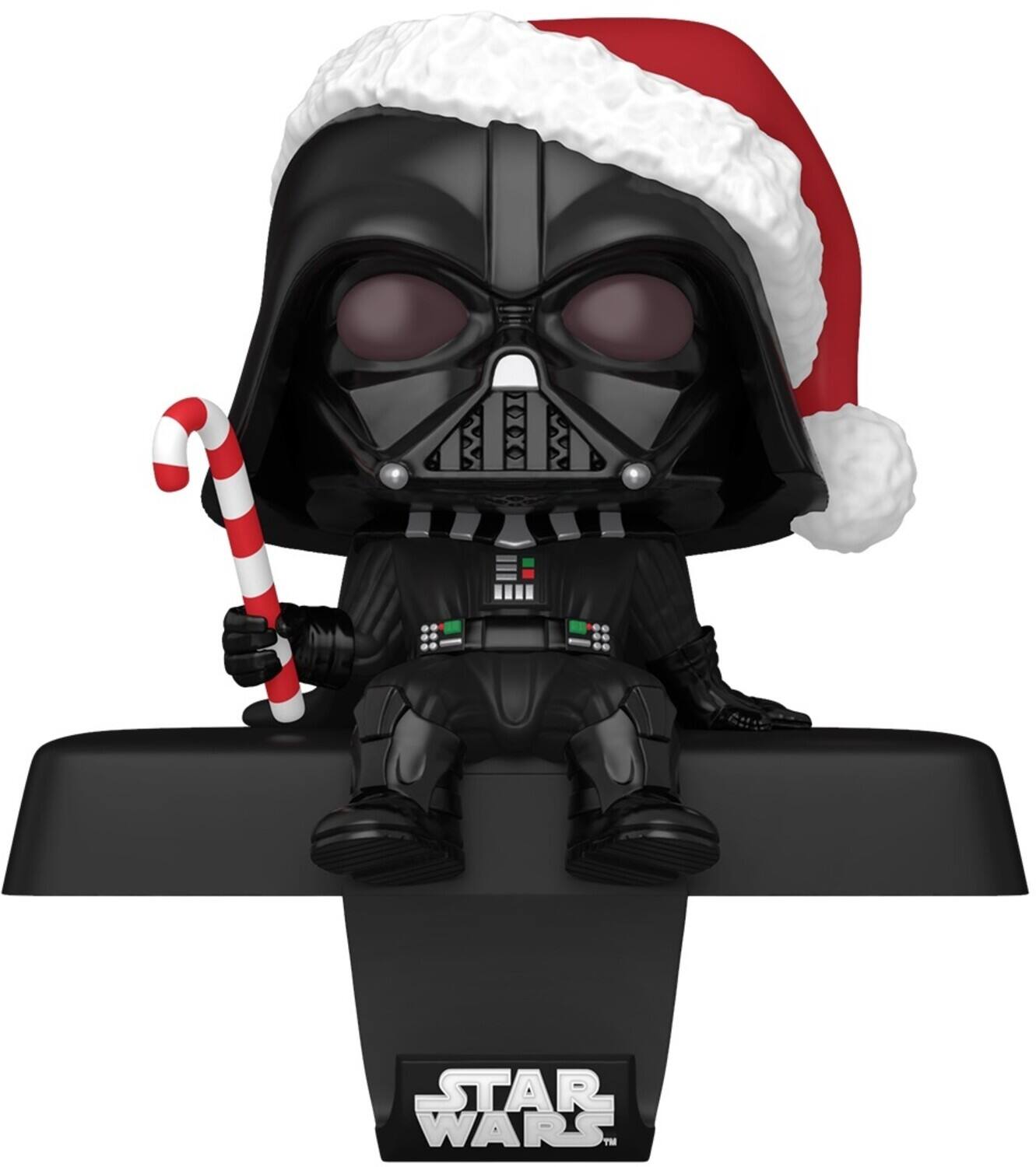 FUNKO Edge-Sitter Bobblehead Stocking Hanger: Star Wars: Darth Vader - Collectibles