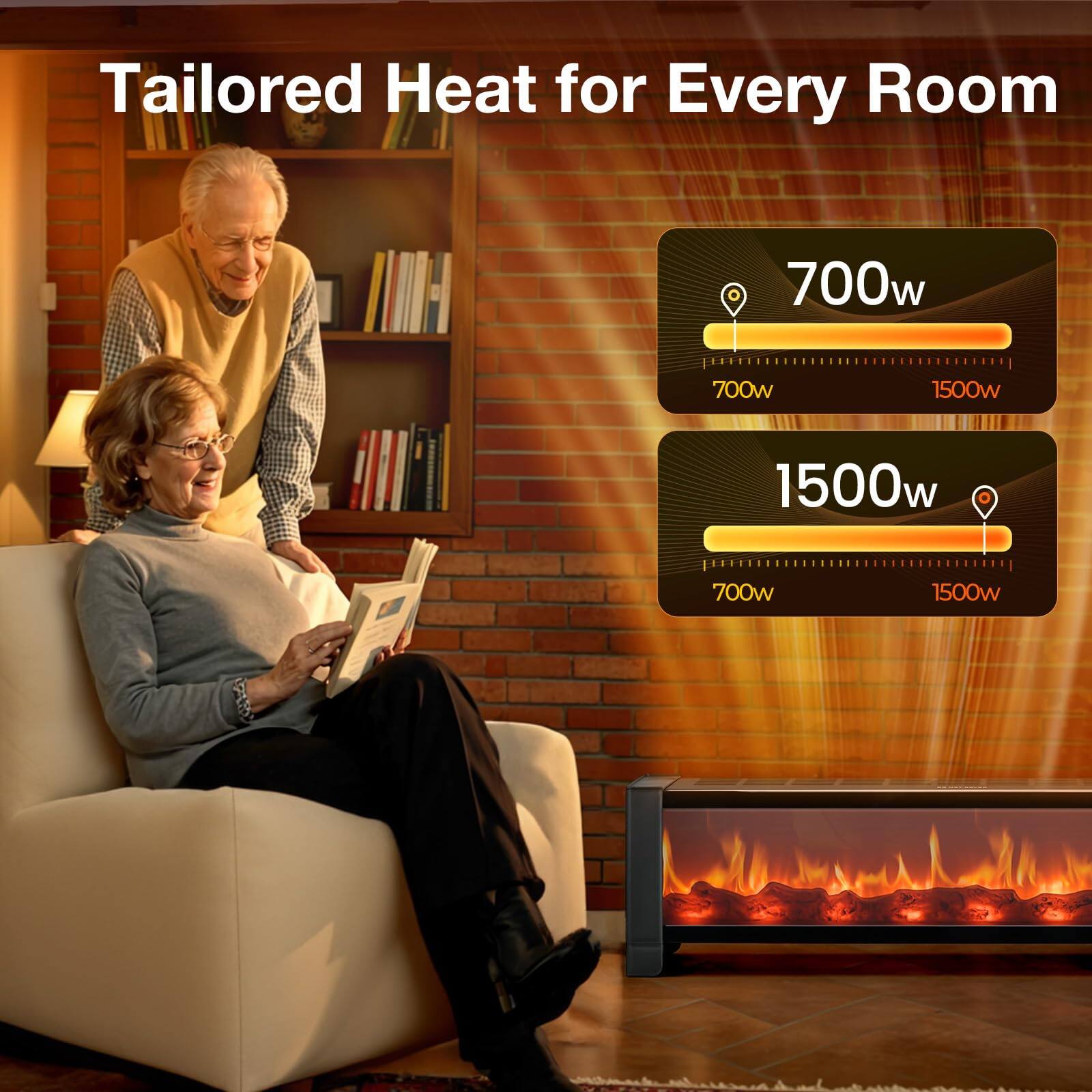 Tailored Heat for Every Room

700w  
700w  
1500w  
1500w  
700w  
1500w