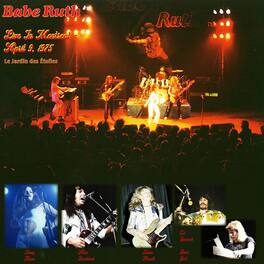 Babe Ruth - Live in Montreal April 9, 1975 - Red - VINYL LP