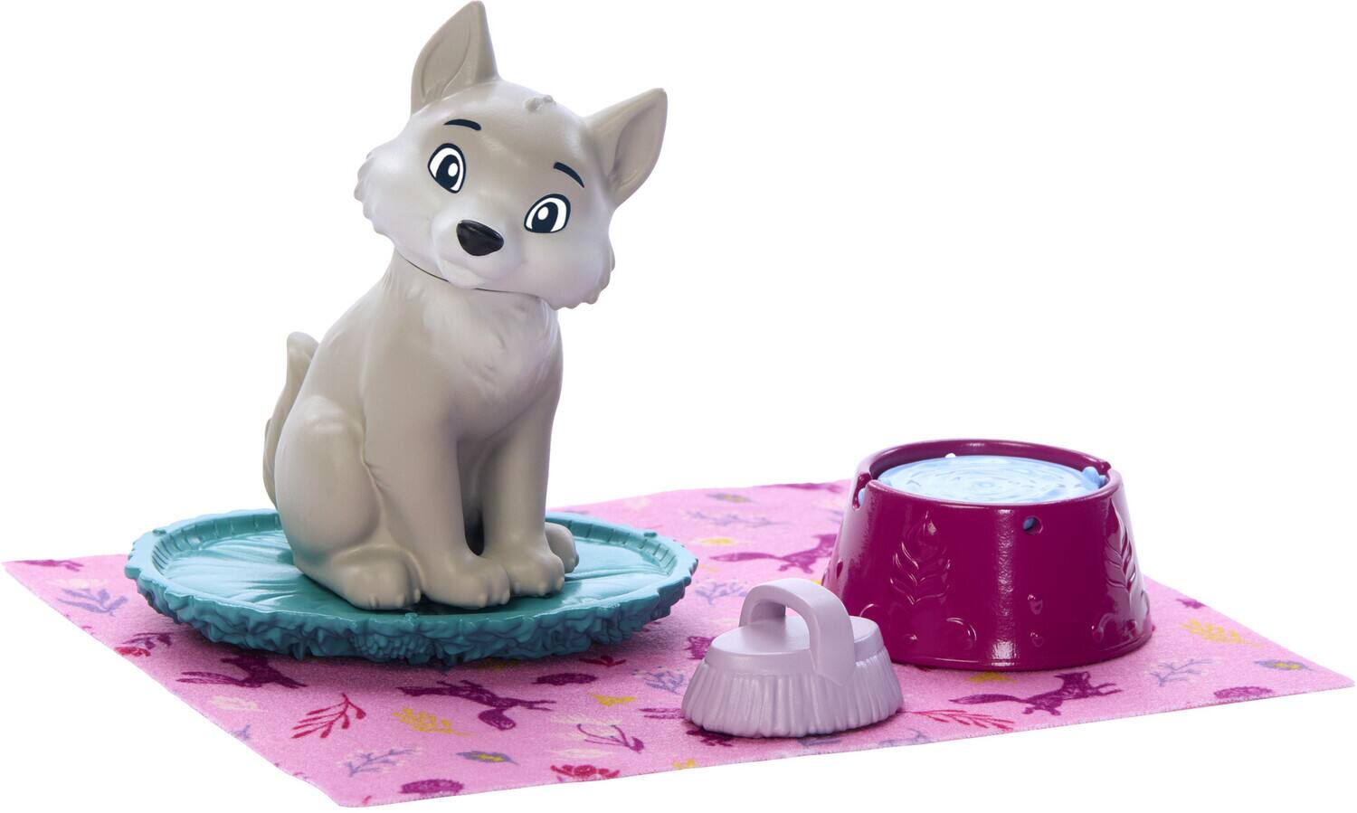 Alt View 4. Mattel - Mattel - Disney Frozen Anna Doll & Wolf Cub Set   - Collectibles - Multicolor.